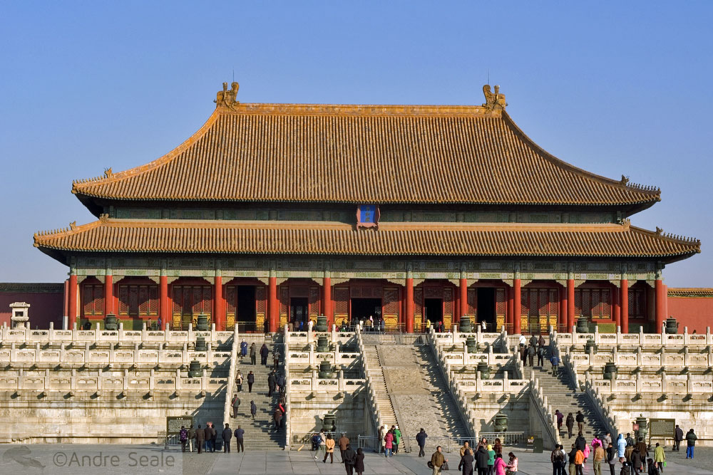 China mãe - Beijing - Palácio na Cidade Proibida