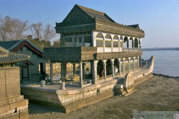 China mãe - Beijing - Barco de Mármore
