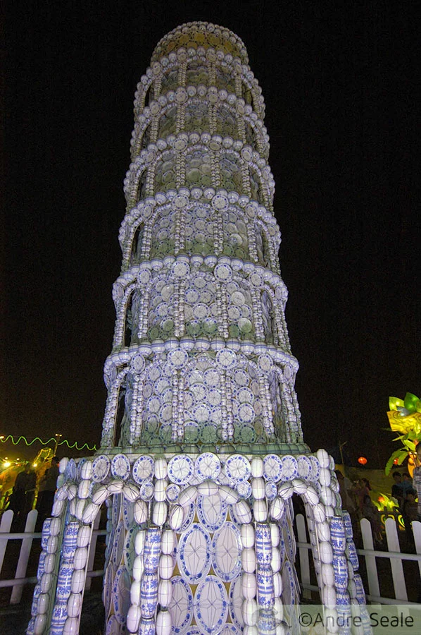 Material reciclado na decoração - Chuseok - feriado na Coréia de Ação de Graças