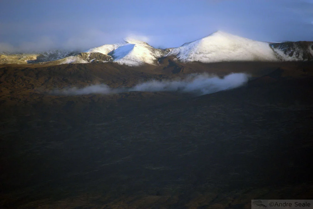 Mauna Kea com neve - Big Island - Havaí