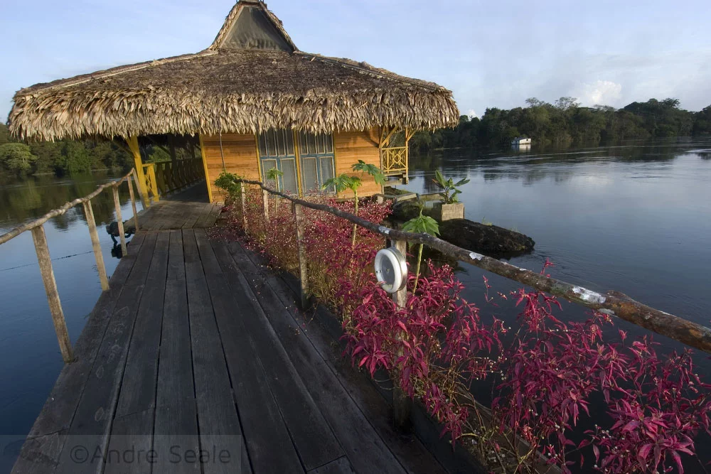 Em Mamirauá - Pousada Uacari