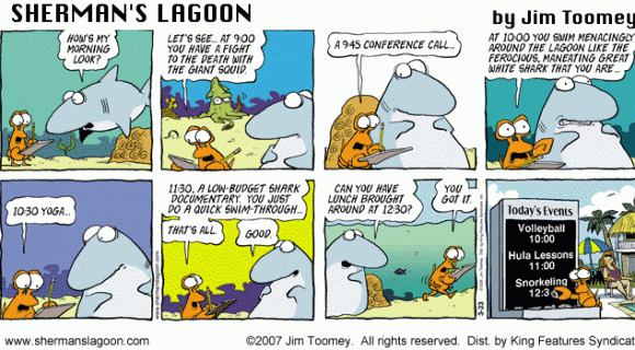 Semana do Coral: Sherman’s Lagoon