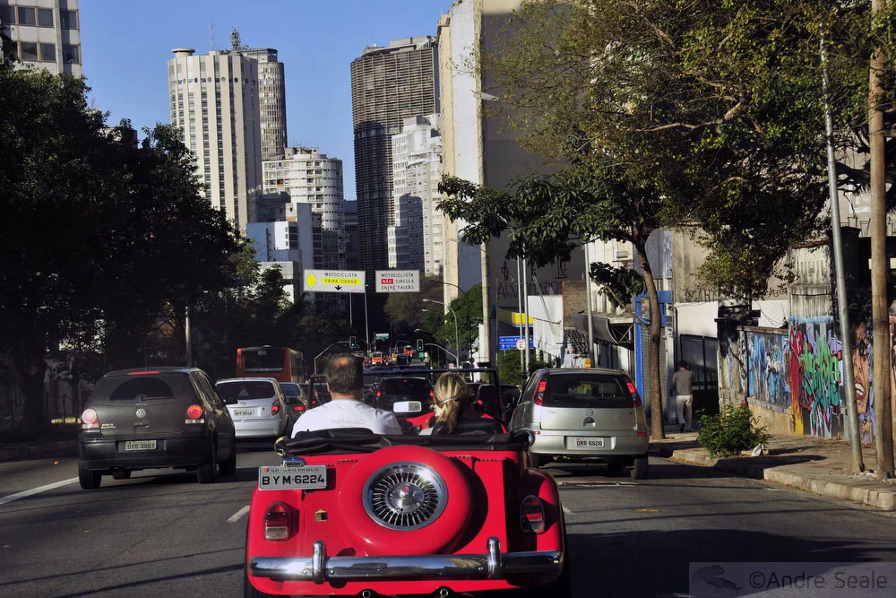 Lindo andar na cidade de São Paulo