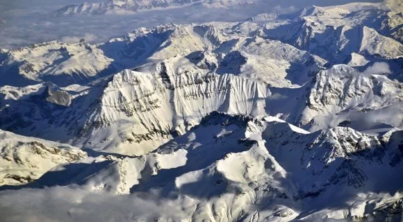Alpes vistos de cima