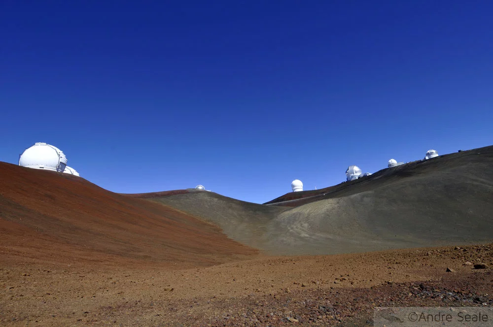 Telescópios no Mauna Kea