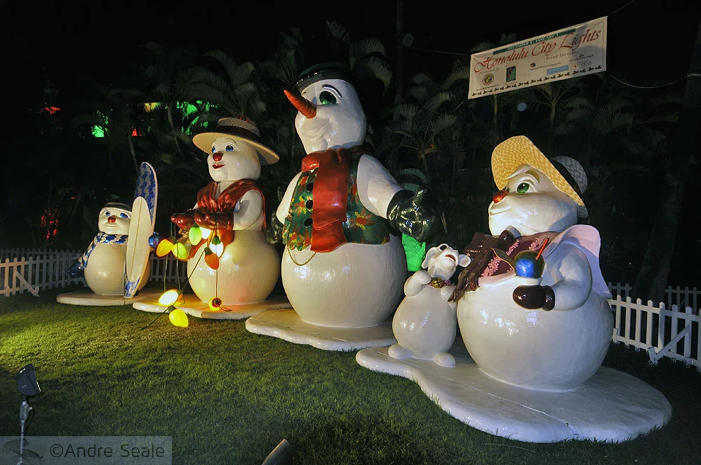 Bonecos de neve derretidos