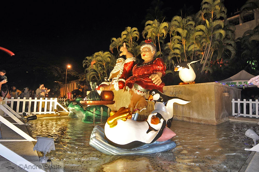 Papai Noel e Tutu Mele