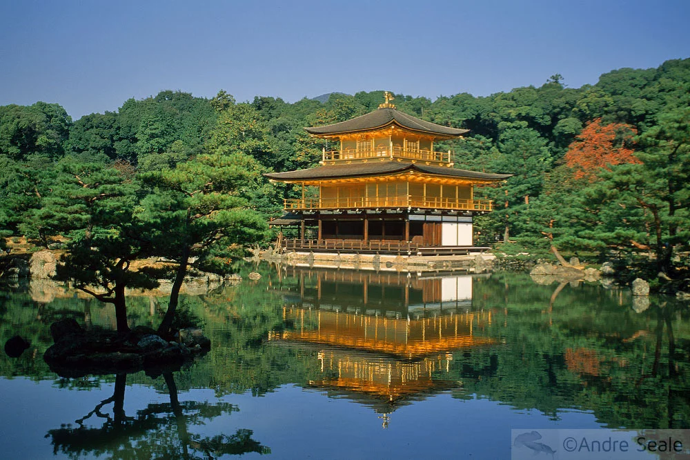 Pavilhão de Ouro em Kyoto - Japão