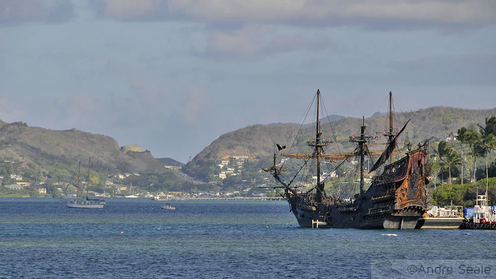 Navio dos Piratas do Caribe