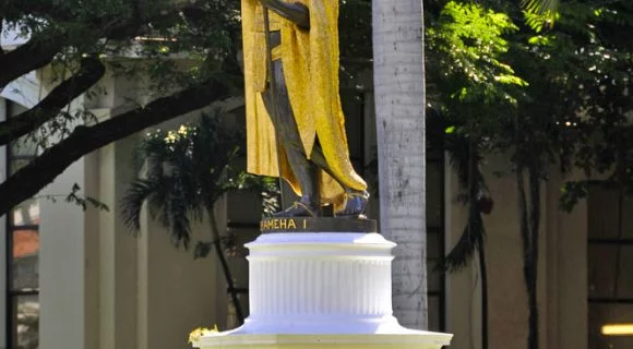 As estátuas do Kamehameha