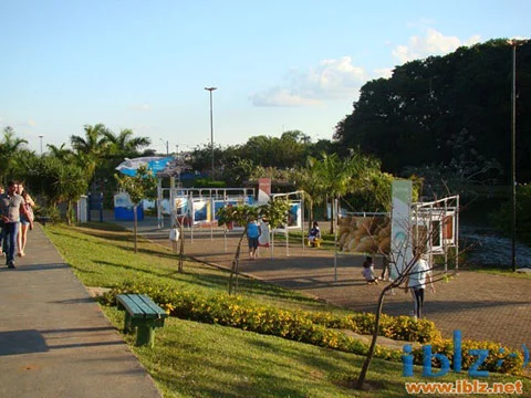 Ao ar livre no parque da cidade