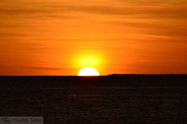 Por do sol com vista do atol de Ant - Pohnpei