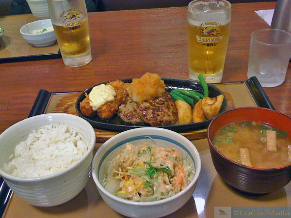Comida japonesa - almoço