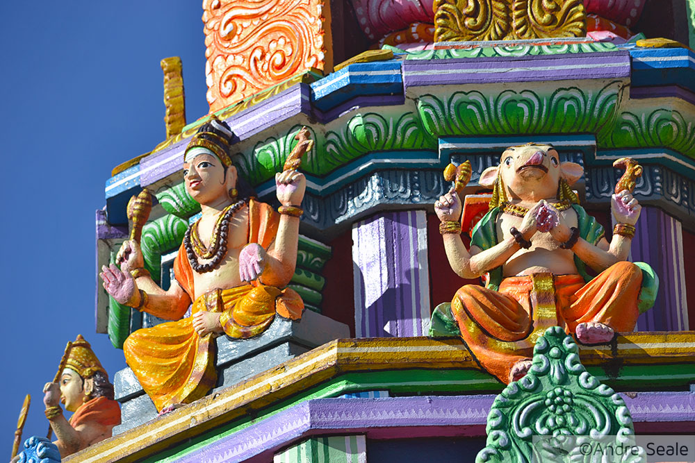 Estátuas - Templo hindu de Sri Siva Subramaniya Swami - Nadi