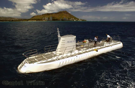Passeio de submarino em Waikiki - Havaí
