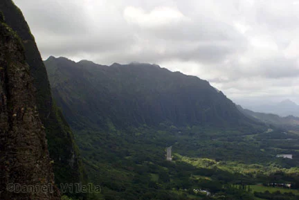 Vista do Pali Lookout - Oahu - Havaí
