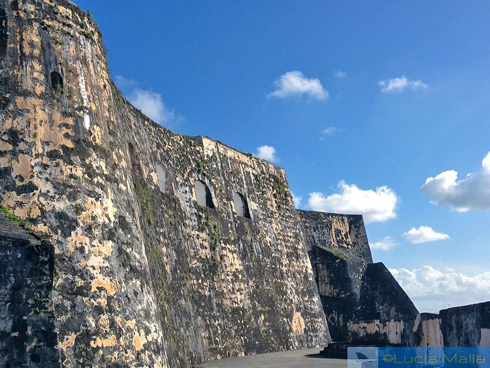Muralha da fortaleza de San Juan