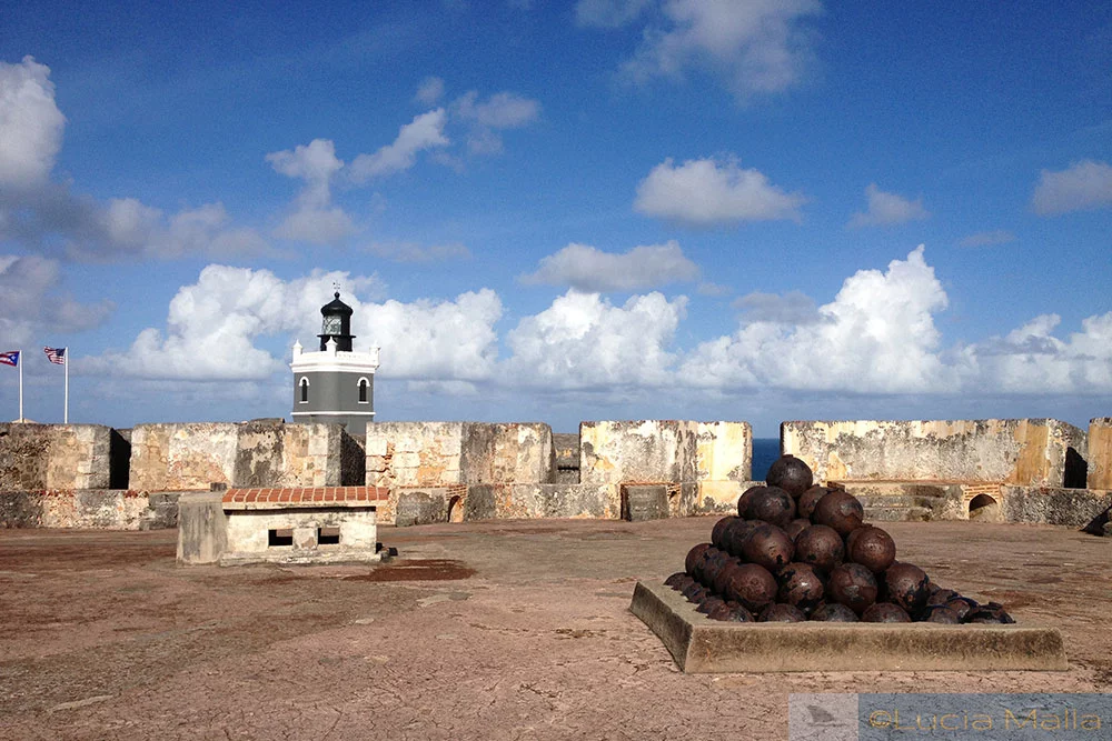 Telhado - Castillo San Cristóbal - San Juan