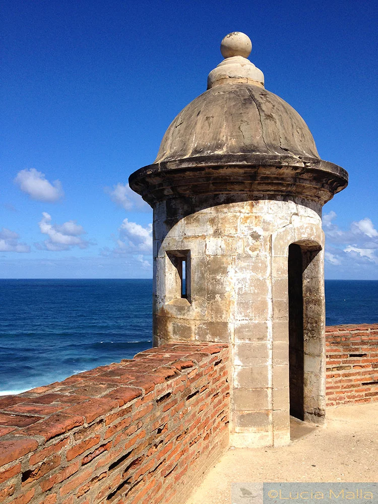 Torre da fortaleza San Juan