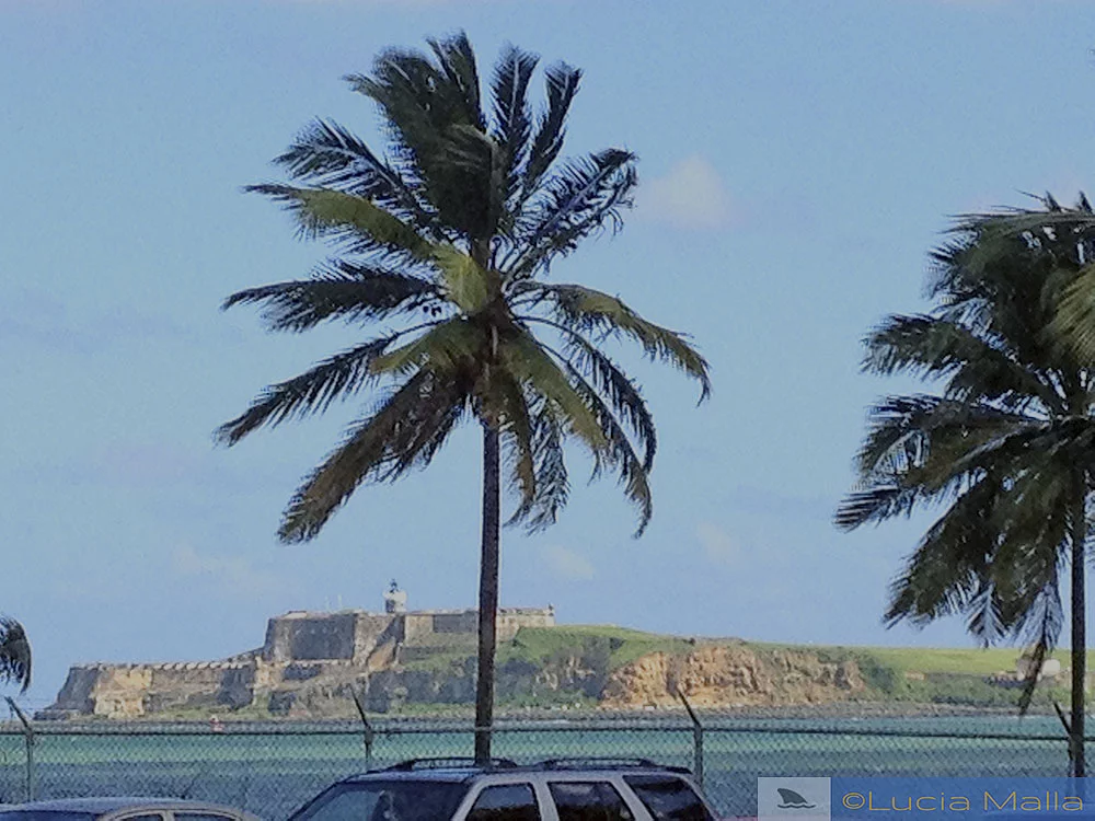 Vista da fortaleza de San Juan