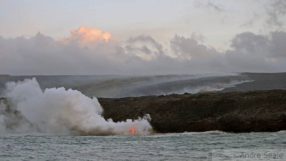 Lava de barco - Big Island