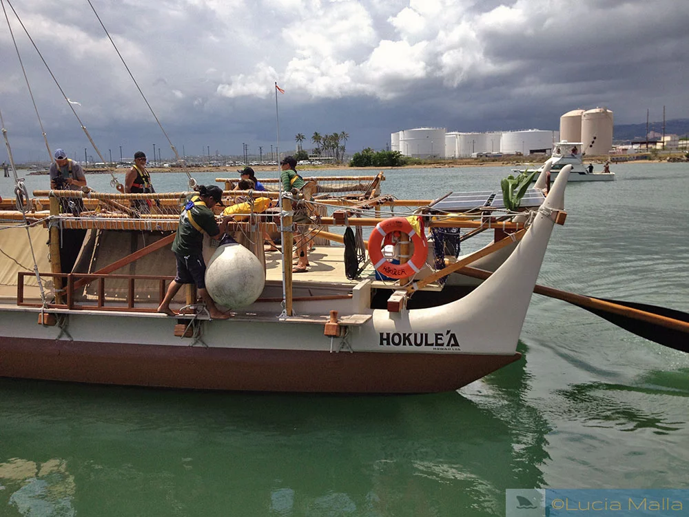 Hokulea - canoa havaiana