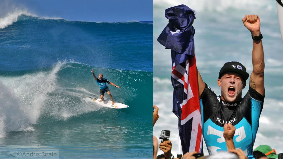 Surfista Mick Fanning - Campeão - campeonato mundial de surfe - Pipe Masters 2013 - North Shore de Oahu - Havaí