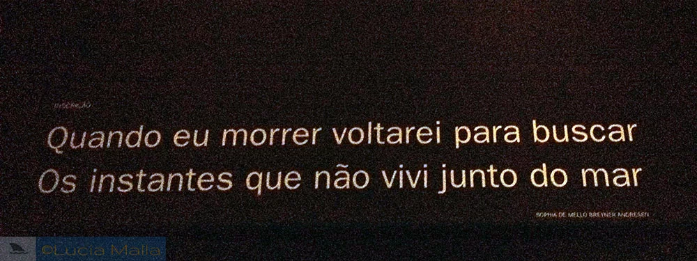 Quando eu morrer voltarei para buscar - Sophia de Mello Andresen