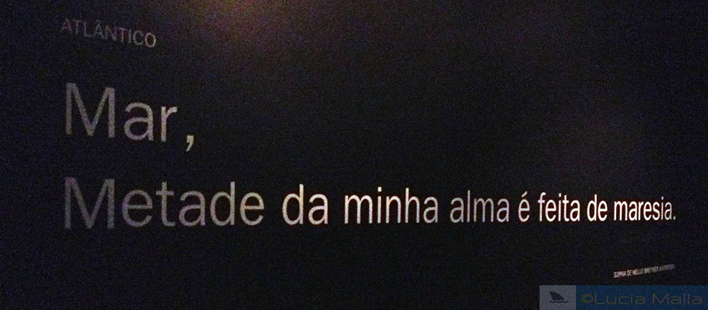 Mar, metade da minha alma é feita de maresia
