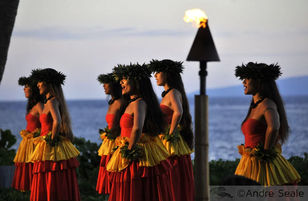 Guia de luaus no Havaí - dança hula