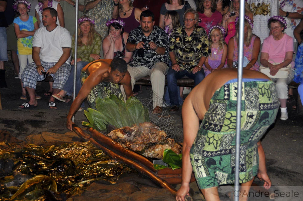 Guia de luau no Havaí - imu