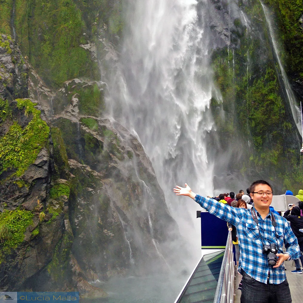 Cachoeira - Milford Sound - Ilha Sul