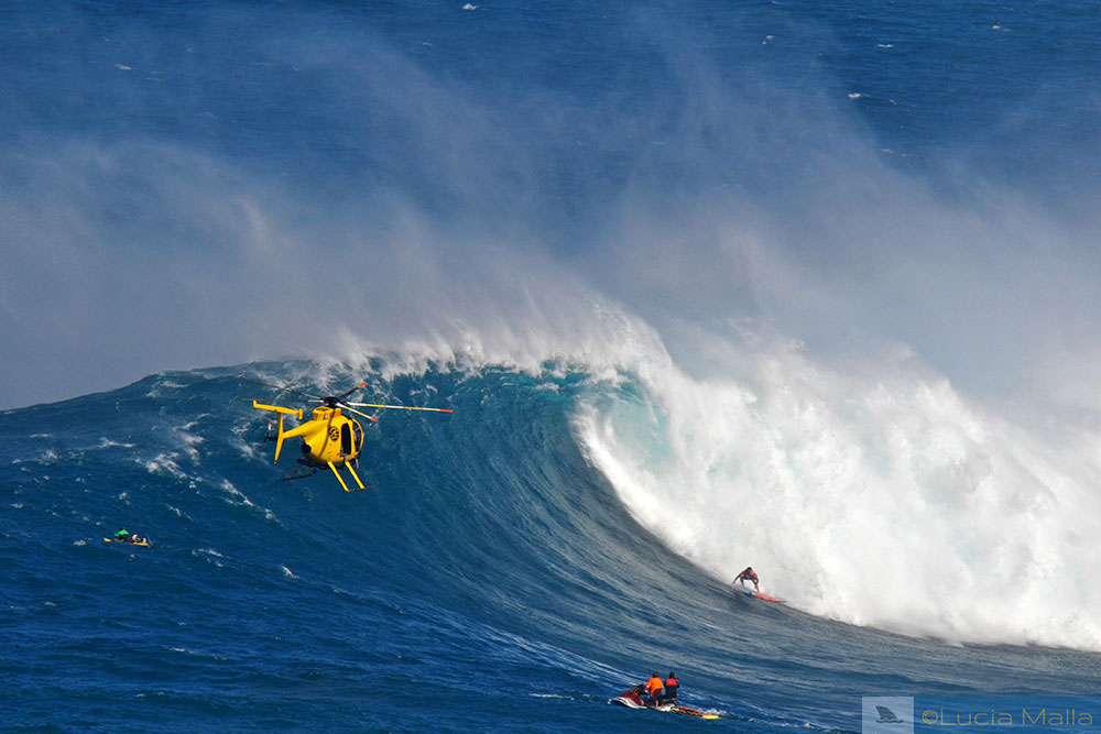 Surfe em Peahi - Jaws - Maui - Havaí