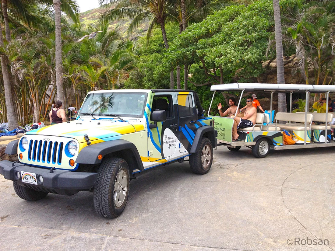 Transporte de subida e descida - Hanauma Bay - Oahu
