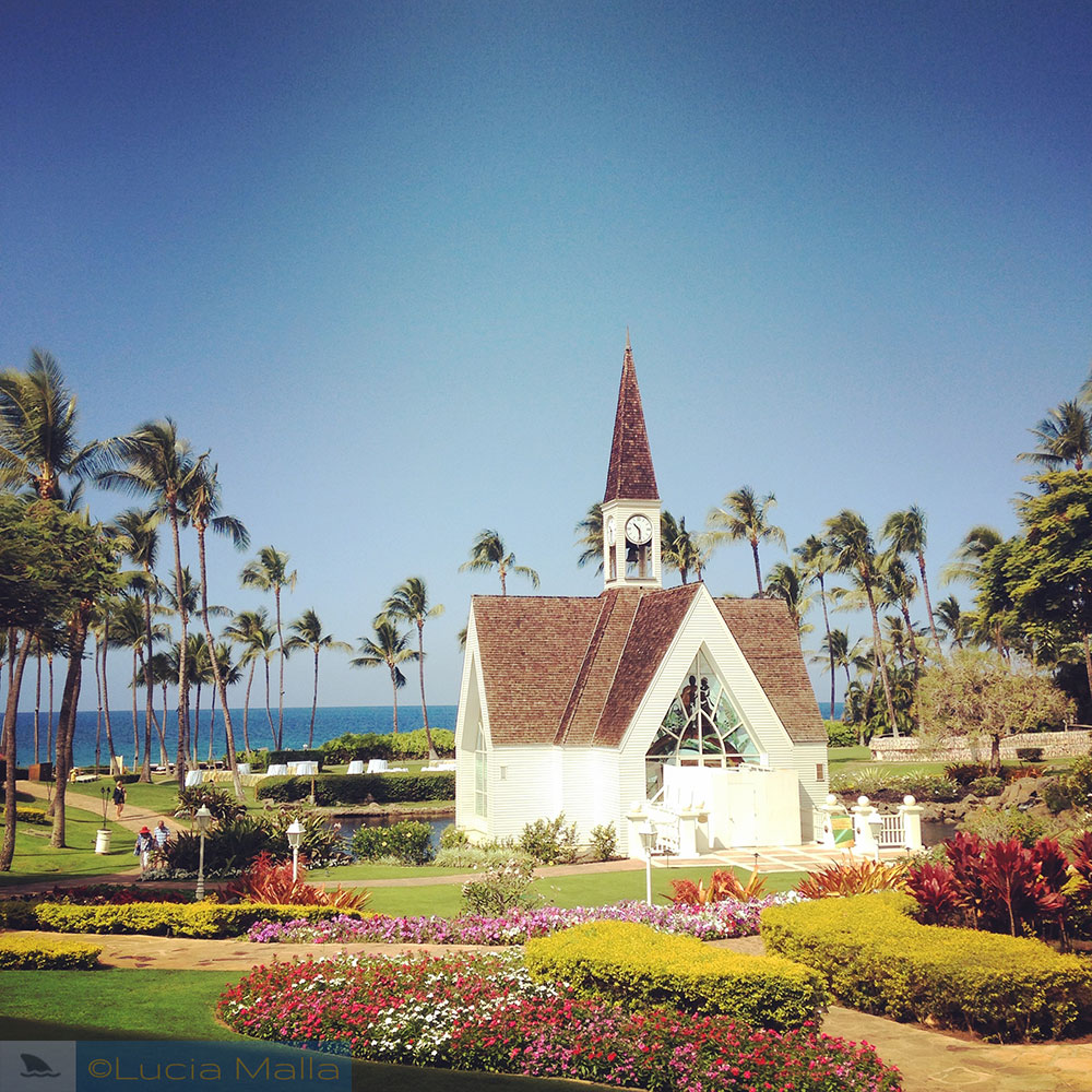 Hotel em Maui - capela no Wailea