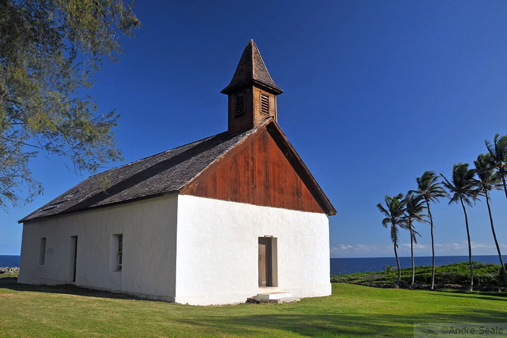 Igreja de Palapala Ho'omau - Túmulo de Charles Lindbergh - Maui - Havaí